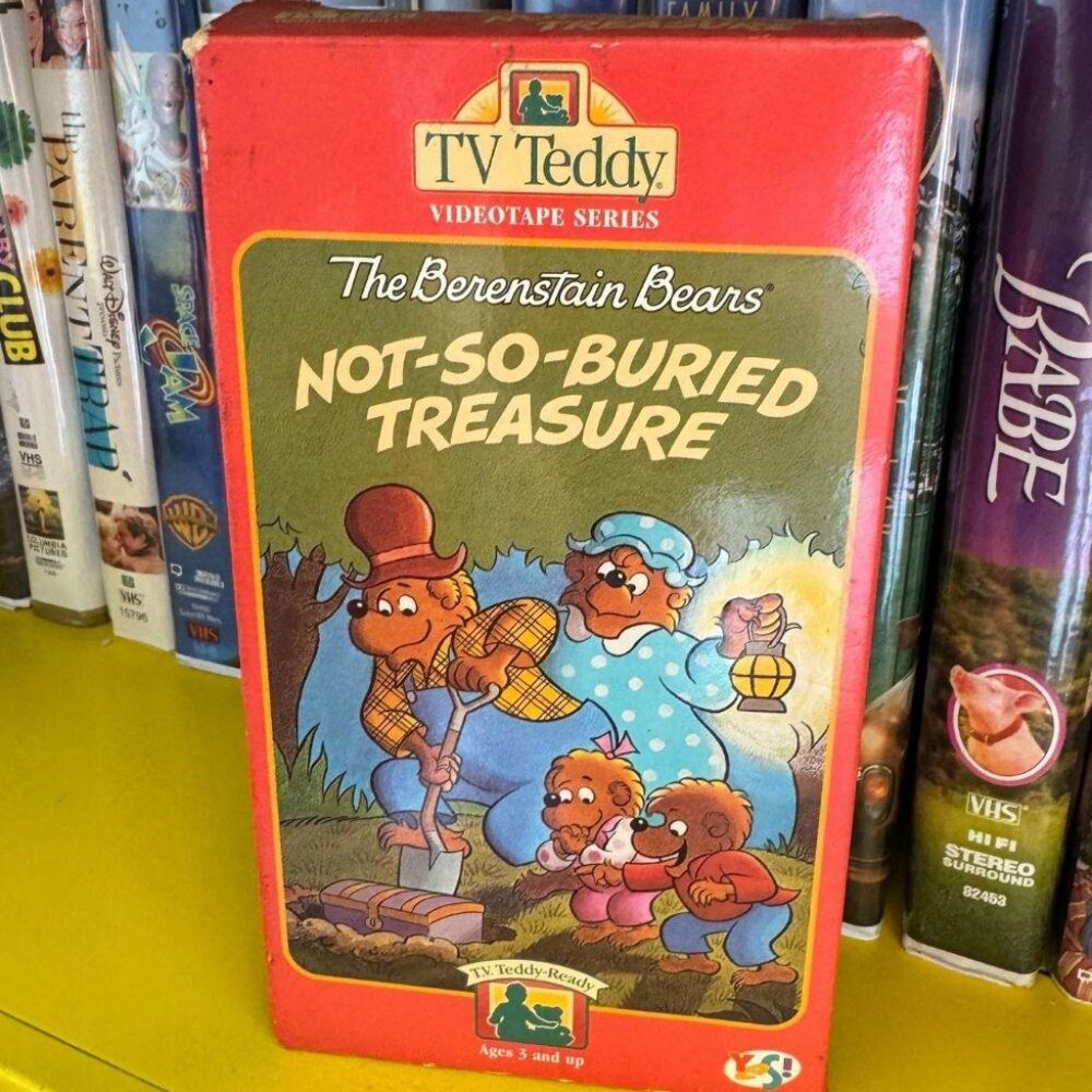 NOT-SO-BURIED TREASURE VHS